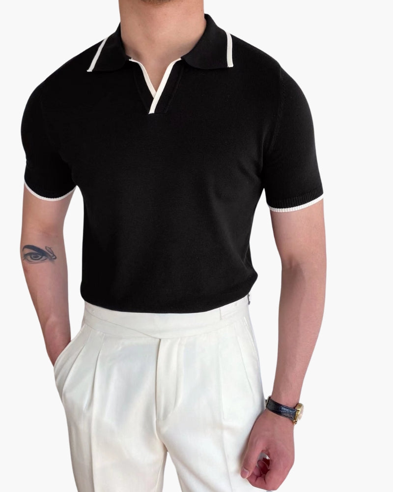 Ellis™ | Navy Elegance Polo