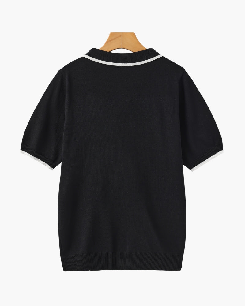 Ellis™ | Navy Elegance Polo
