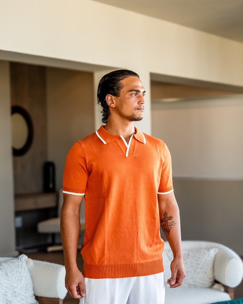 Ellis™ | Navy Elegance Polo