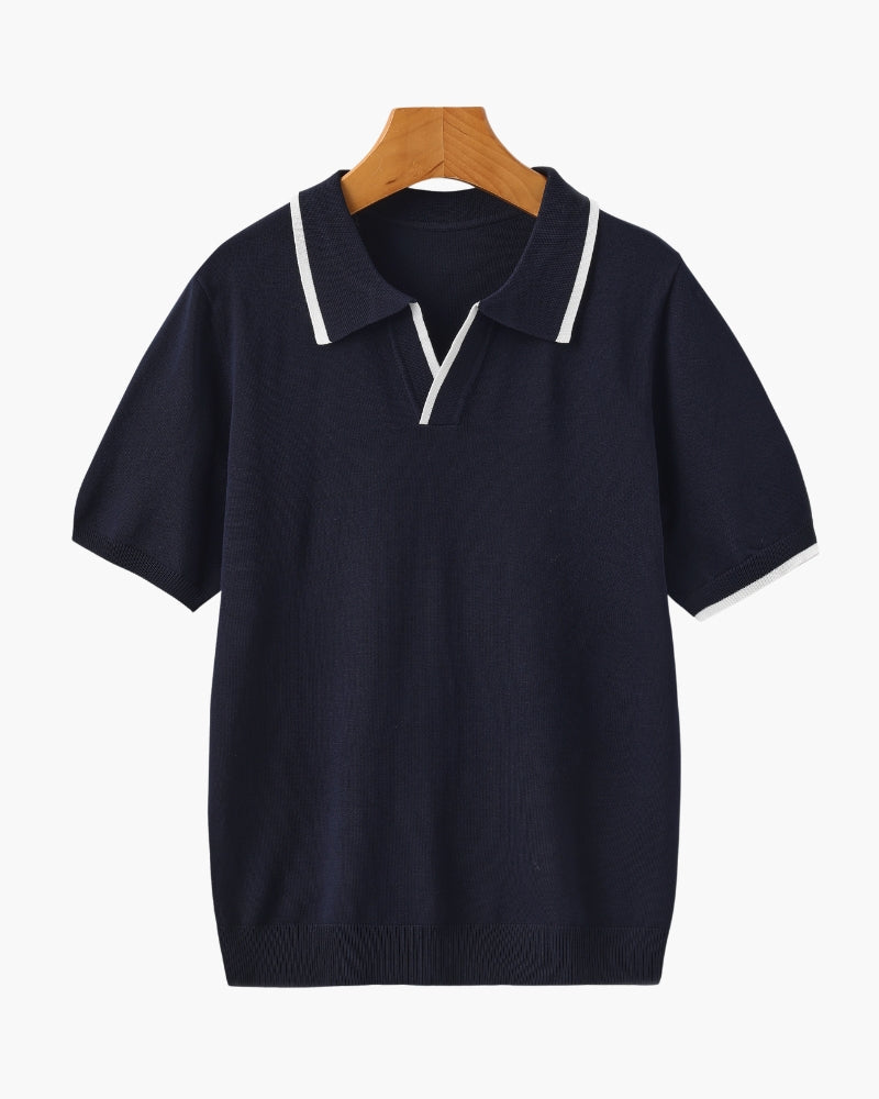 Ellis™ | Navy Elegance Polo