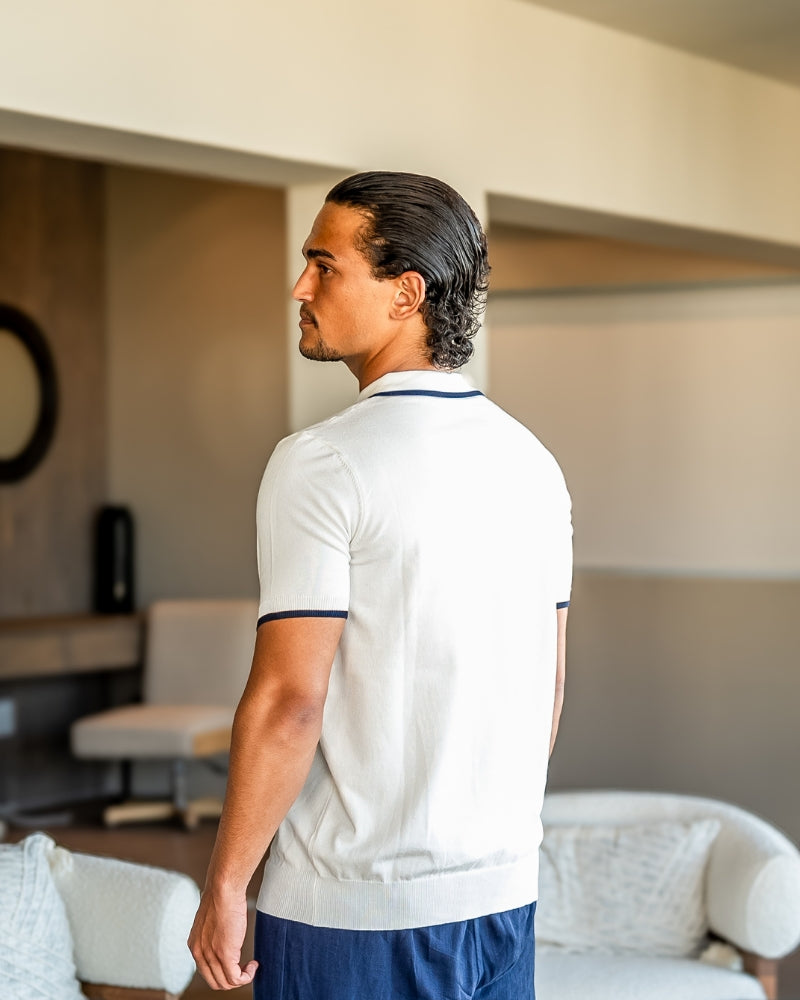 Ellis™ | Navy Elegance Polo