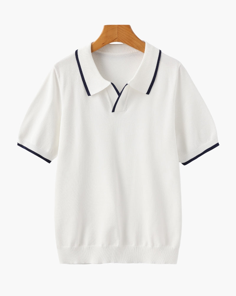Ellis™ | Navy Elegance Polo
