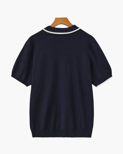 Ellis™ | Navy Elegance Polo