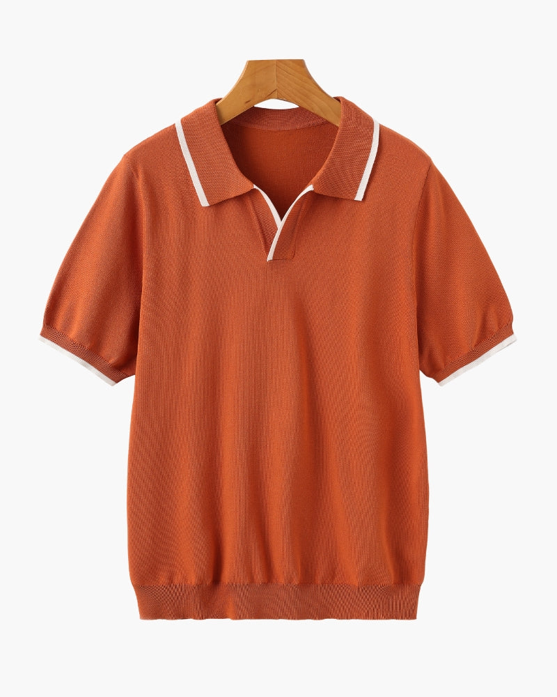 Ellis™ | Navy Elegance Polo