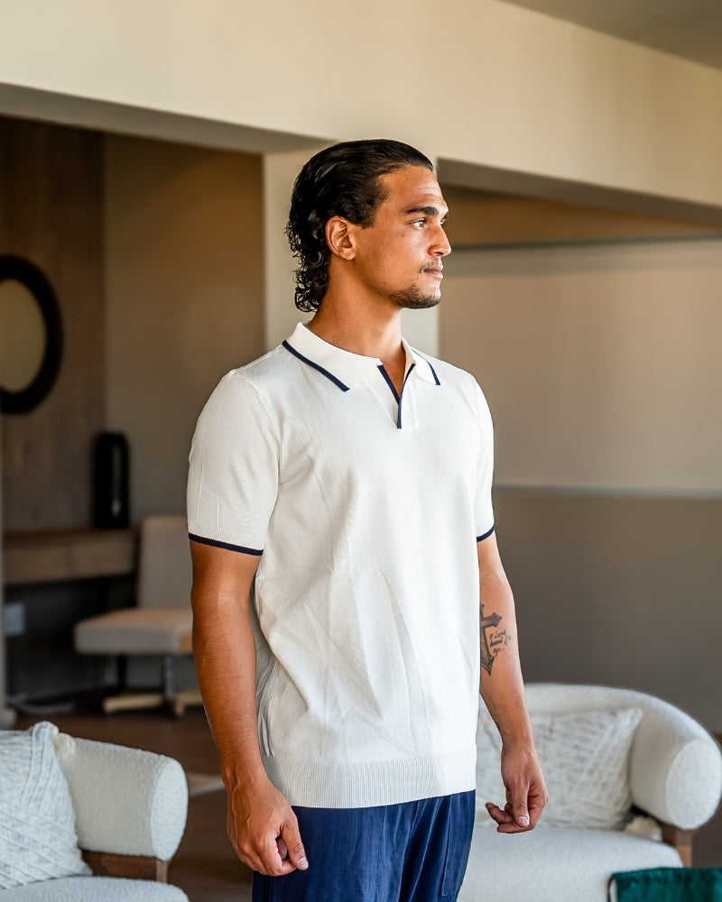 Ellis™ | Navy Elegance Polo